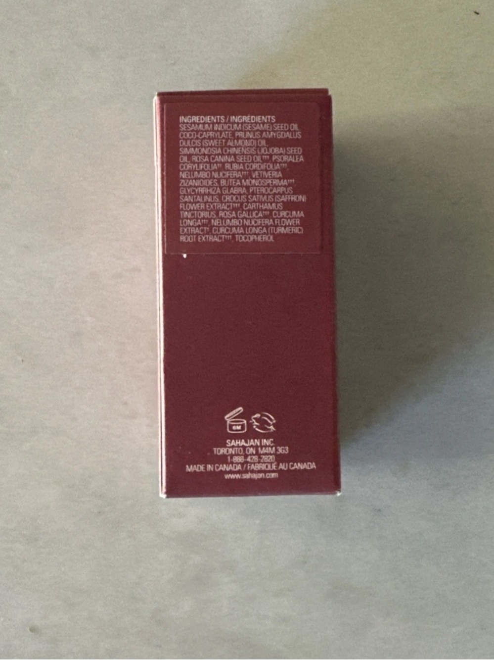 Sahajan flower face oil BNIB exp. 1/28 - Picture 3 of 6